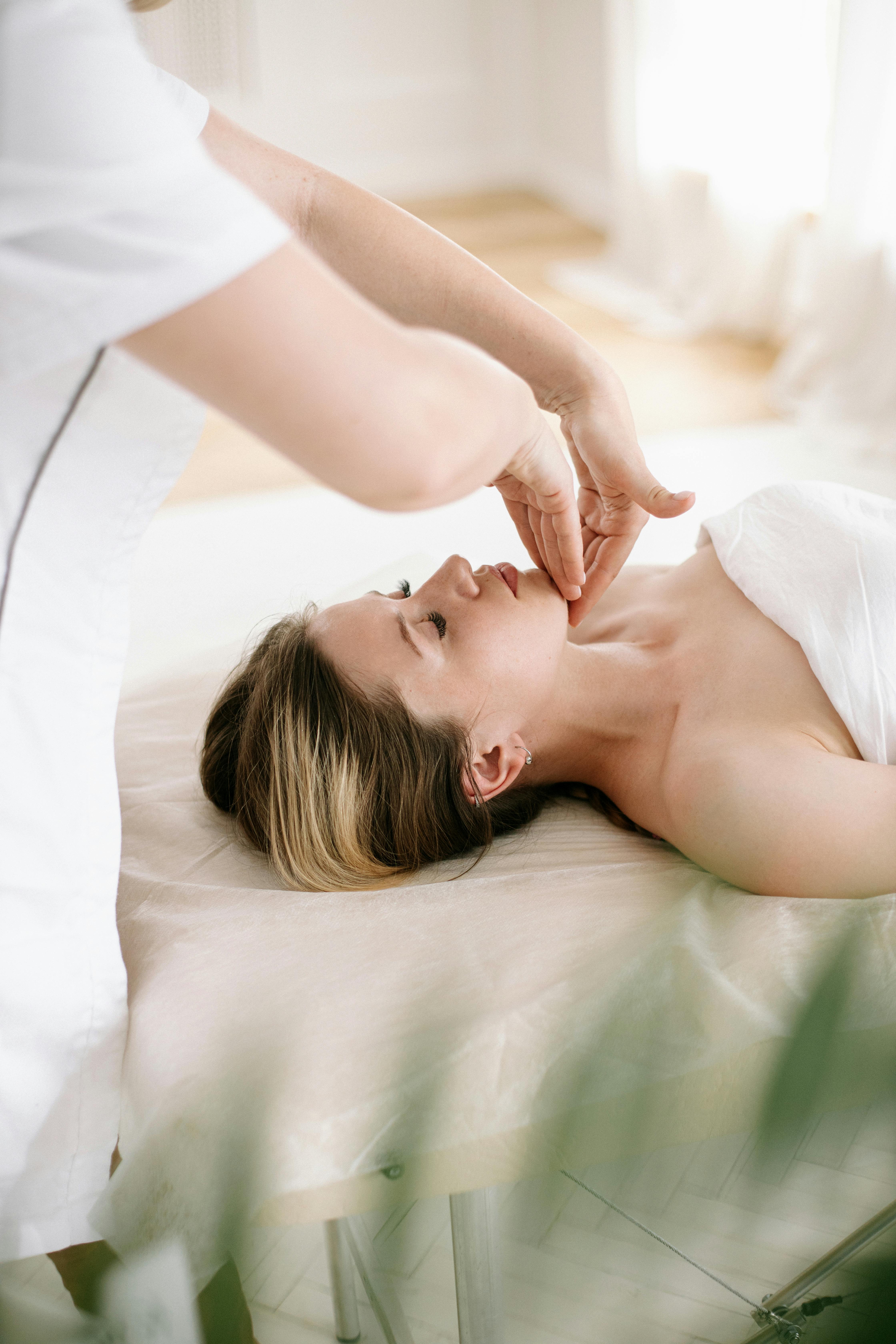 Soin visage relaxant